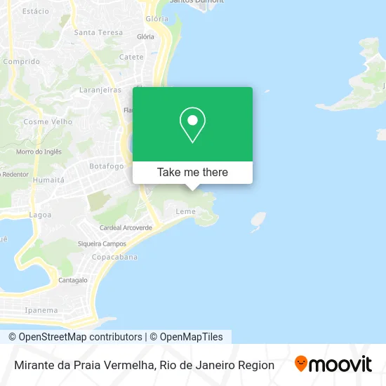 Mirante da Praia Vermelha map