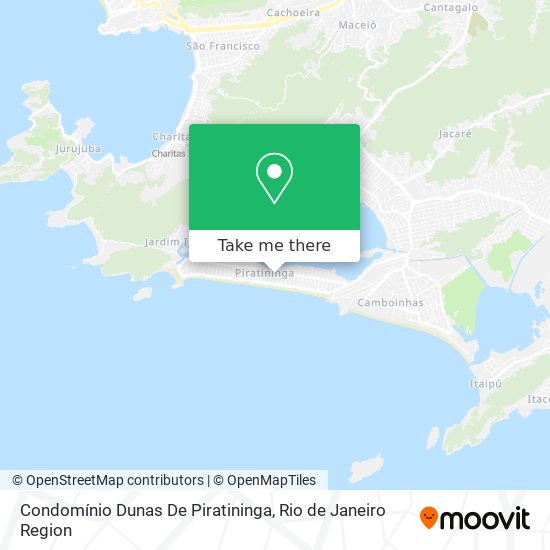 Condomínio Dunas De Piratininga map