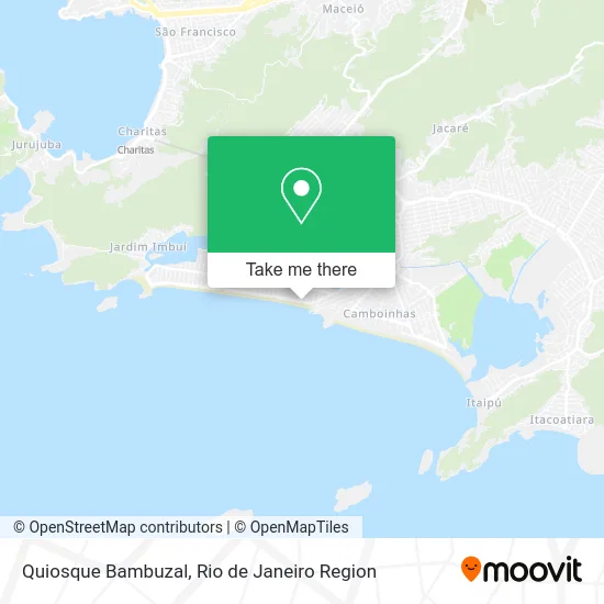 Quiosque Bambuzal map