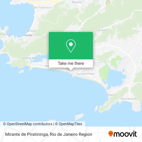 Mirante de Piratininga map
