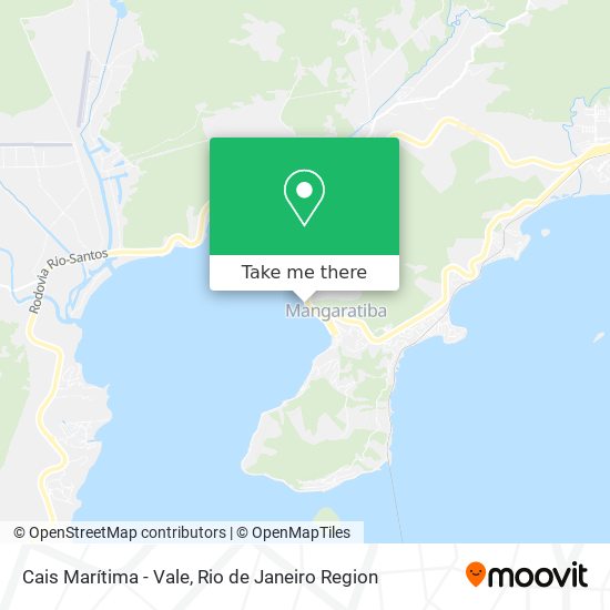 Cais Marítima - Vale map
