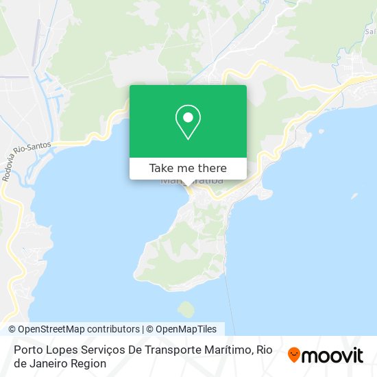 Porto Lopes Serviços De Transporte Marítimo map