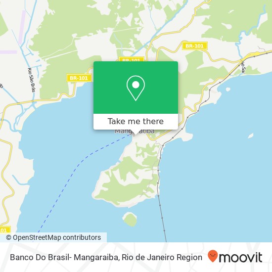 Mapa Banco Do Brasil- Mangaraiba