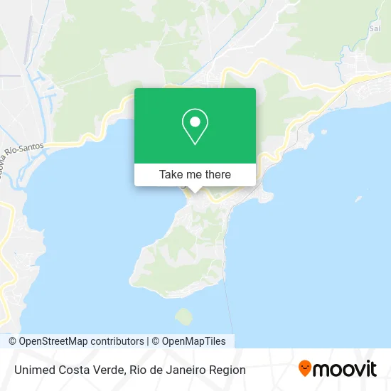 Unimed Costa Verde map