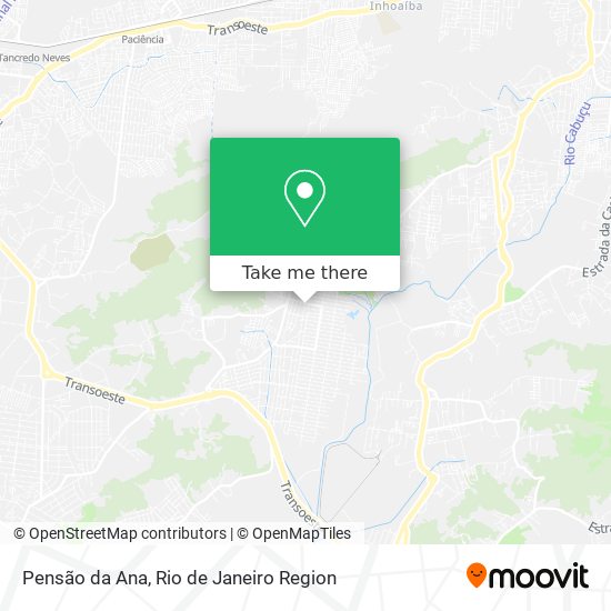 Pensão da Ana map