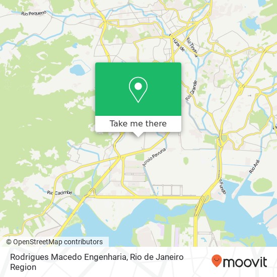 Rodrigues Macedo Engenharia map