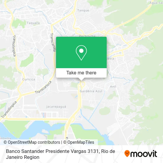 Banco Santander Presidente Vargas 3131 map