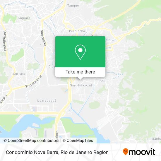 Condomínio Nova Barra map