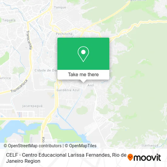 CELF - Centro Educacional Larissa Fernandes map