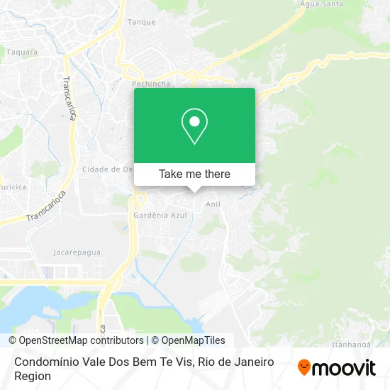 Condomínio Vale Dos Bem Te Vis map