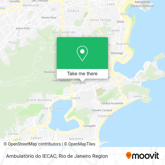 Ambulatório do IECAC map