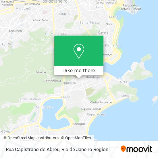 Rua Capistrano de Abreu map