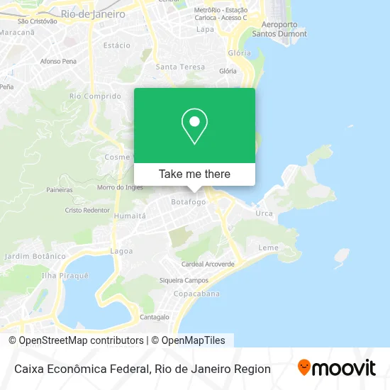 Caixa Econômica Federal map