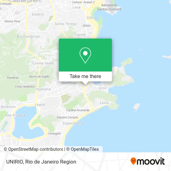UNIRIO map