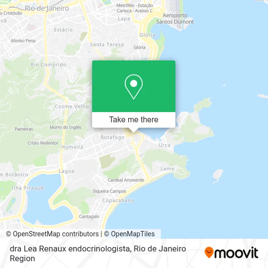 dra Lea Renaux endocrinologista map