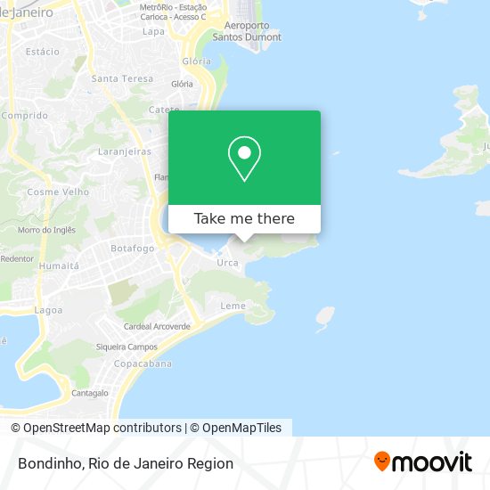Bondinho map