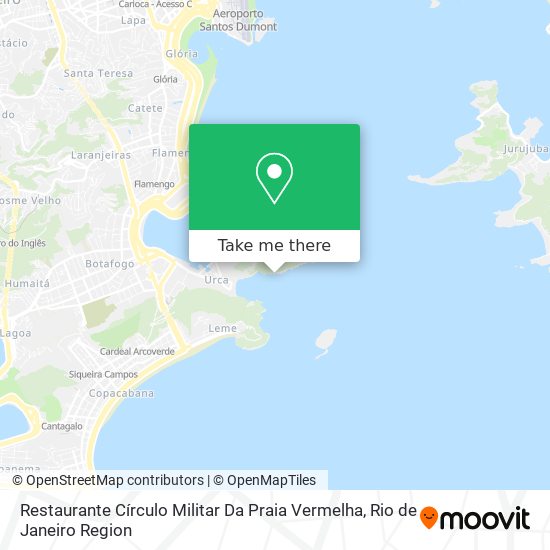Restaurante Círculo Militar Da Praia Vermelha map