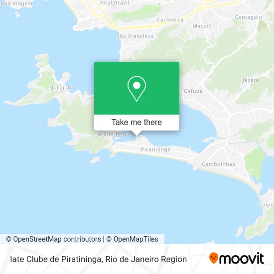 Iate Clube de Piratininga map