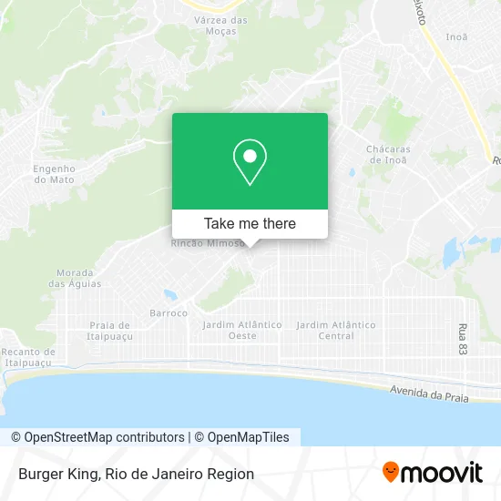 Burger King map