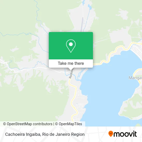Cachoeira Ingaíba map