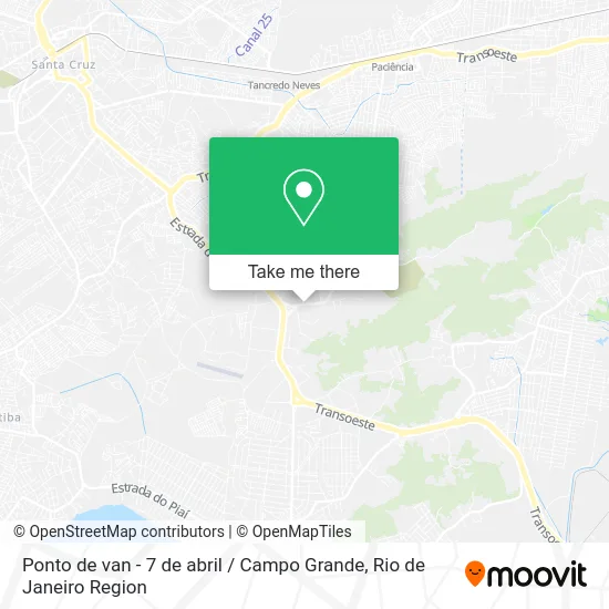 Ponto de van - 7 de abril / Campo Grande map