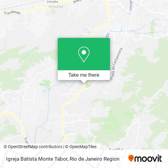 Igreja Batista Monte Tabor map