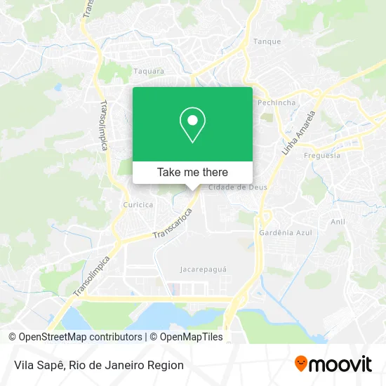 Vila Sapê map