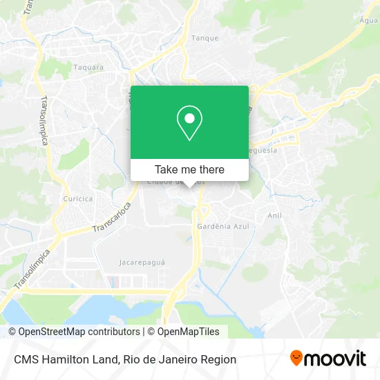 CMS Hamilton Land map