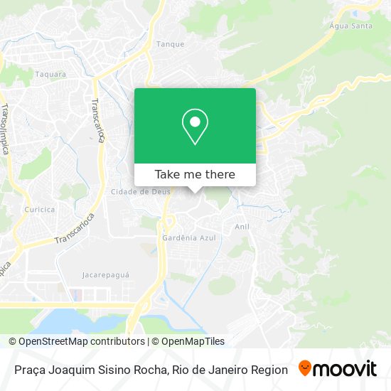 Praça Joaquim Sisino Rocha map