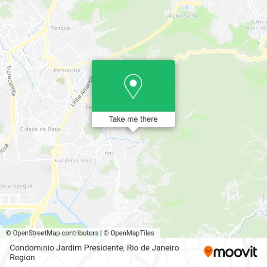 Condominio Jardim Presidente map