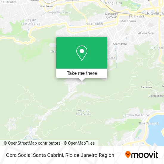 Obra Social Santa Cabrini map