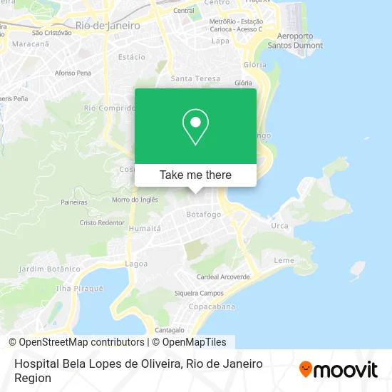 Hospital Bela Lopes de Oliveira map