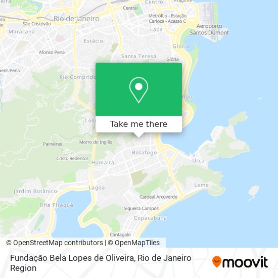Fundação Bela Lopes de Oliveira map