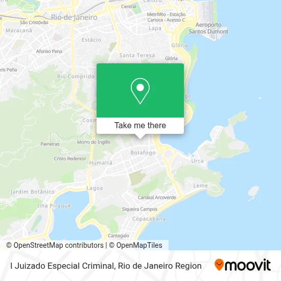 I Juizado Especial Criminal map