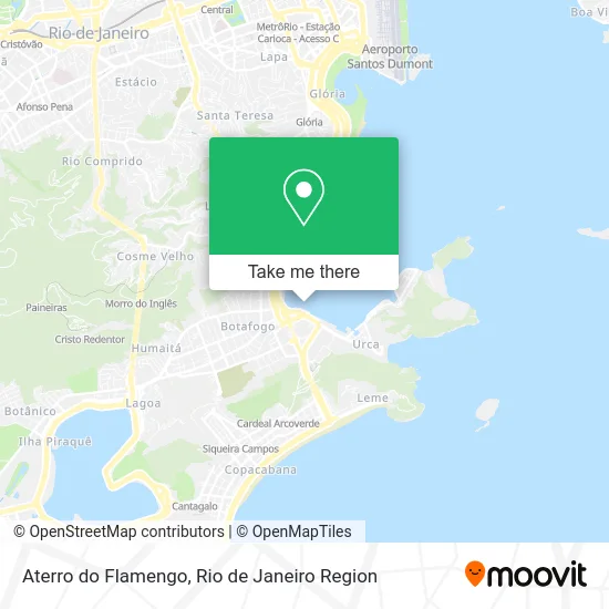 Aterro do Flamengo map