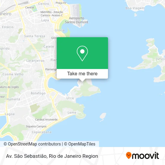 Av. São Sebastião map