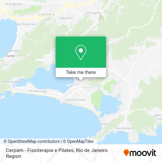 Cerpam - Fisioterapia e Pilates map