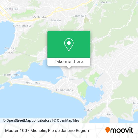Master 100 - Michelin map