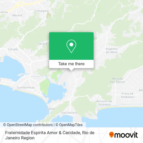 Fraternidade Espírita Amor & Caridade map