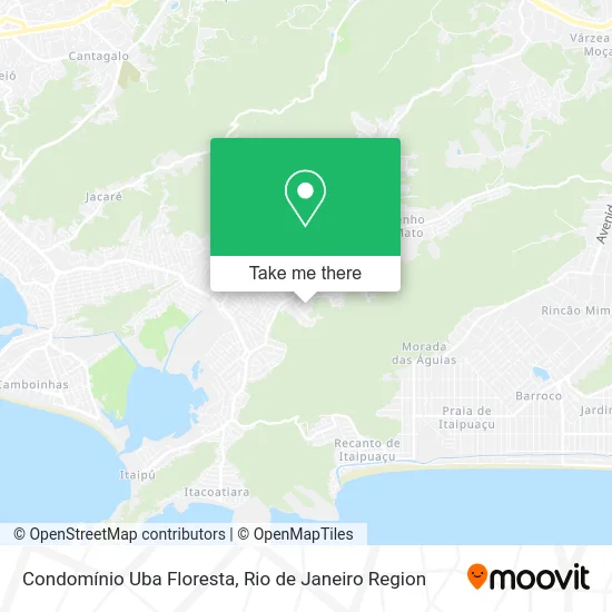 Condomínio Uba Floresta map