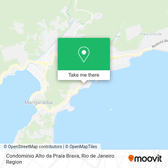 Condomínio Alto da Praia Brava map