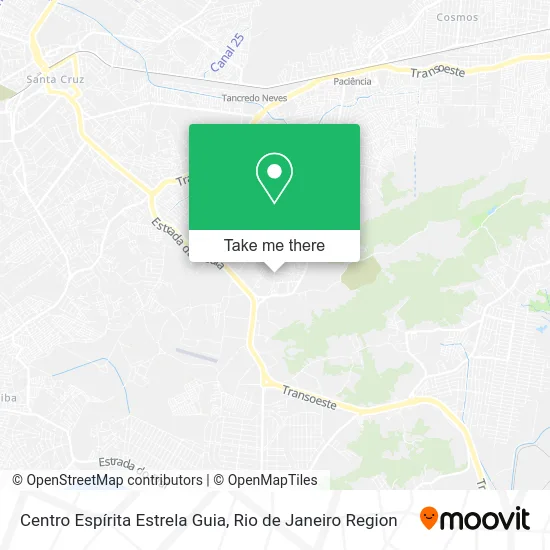 Centro Espírita Estrela Guia map