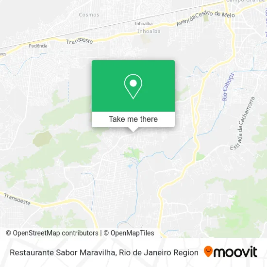 Restaurante Sabor Maravilha map