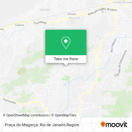 Praça do Magarça map