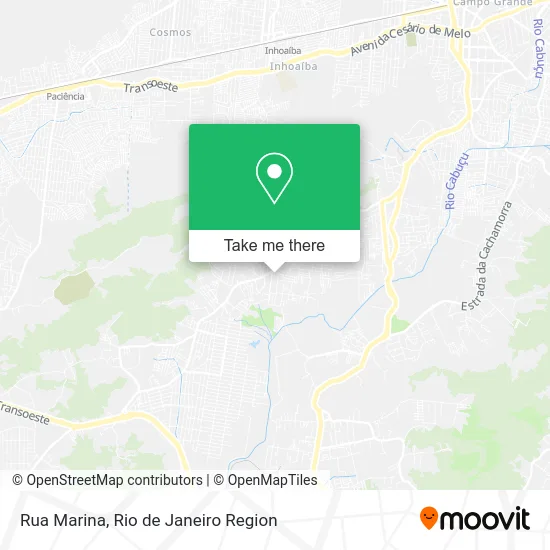 Rua Marina map