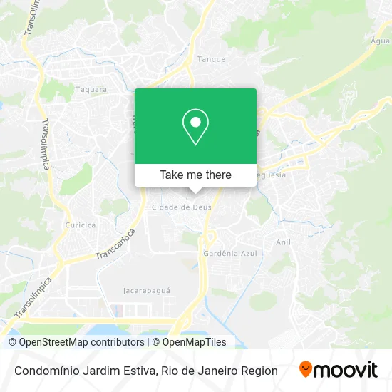 Condomínio Jardim Estiva map