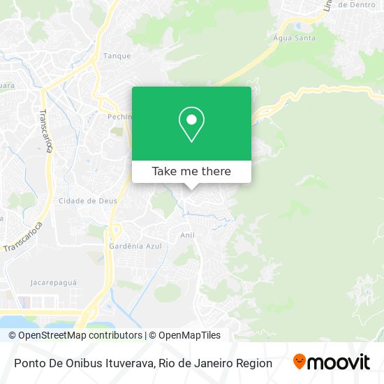 Ponto De Onibus Ituverava map