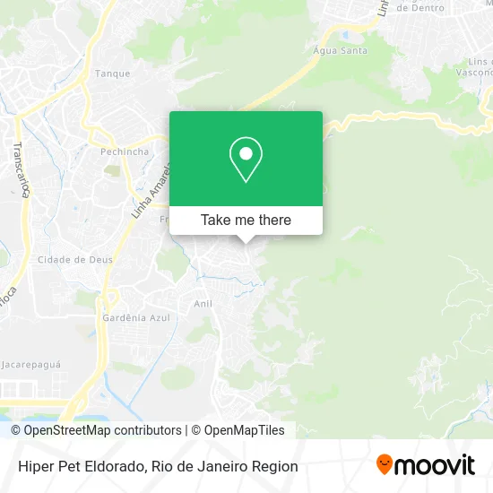Hiper Pet Eldorado map