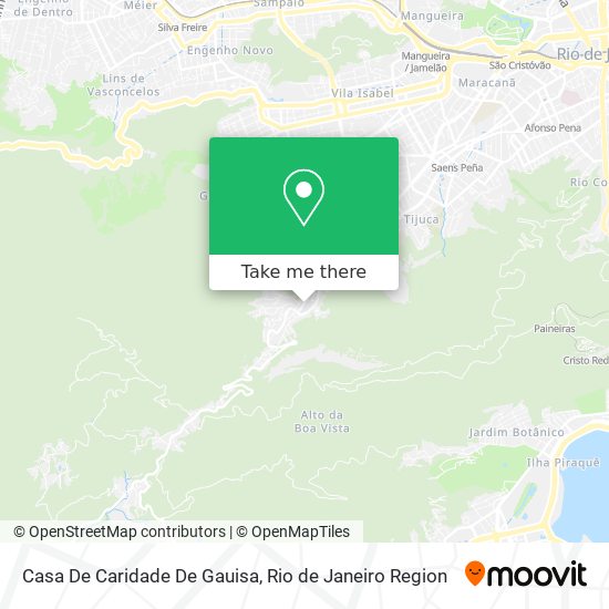 Casa De Caridade De Gauisa map