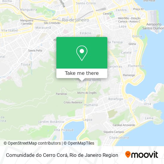 Comunidade do Cerro Corá map